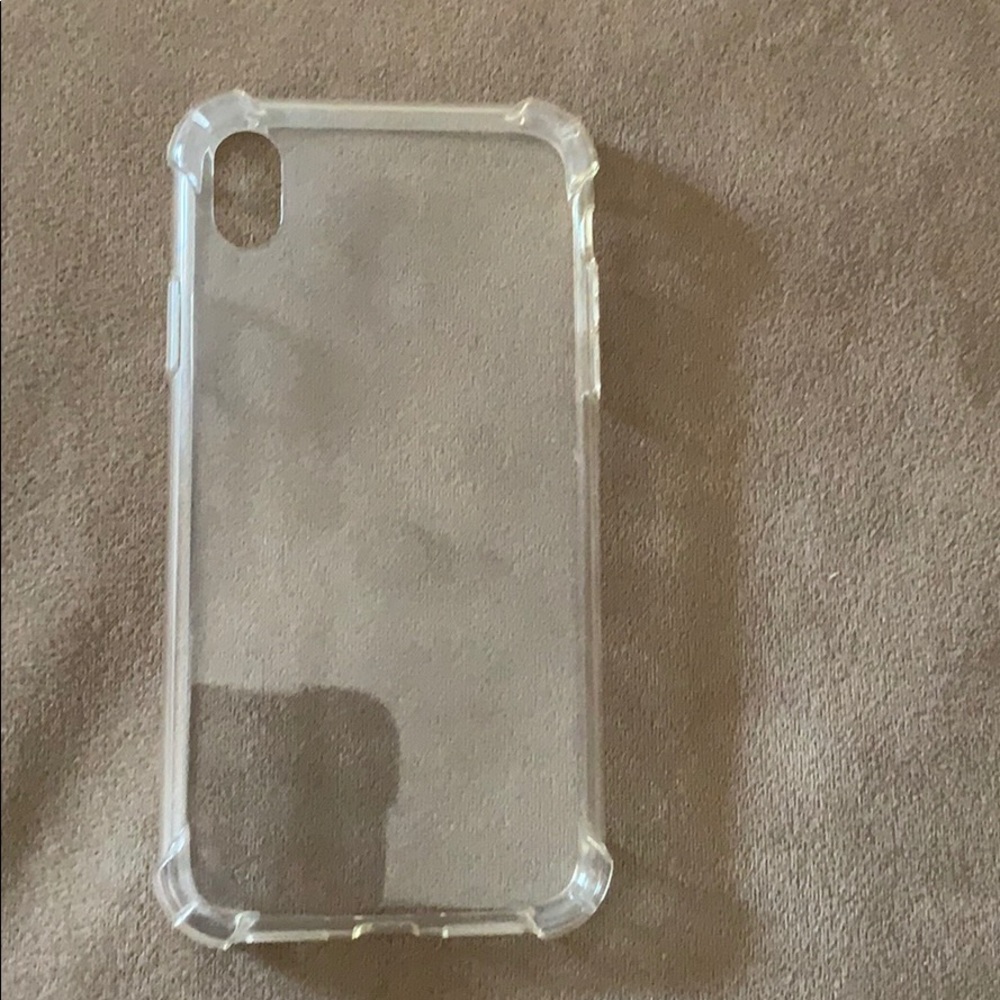 Clear iPhone XR case